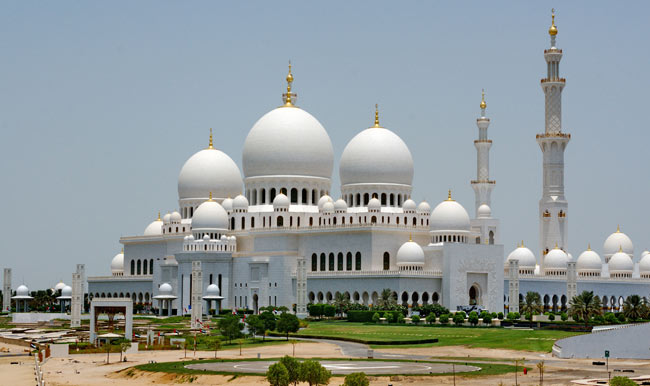 مسجد شیخ زاید ابوظبی – امارت متحده عربی