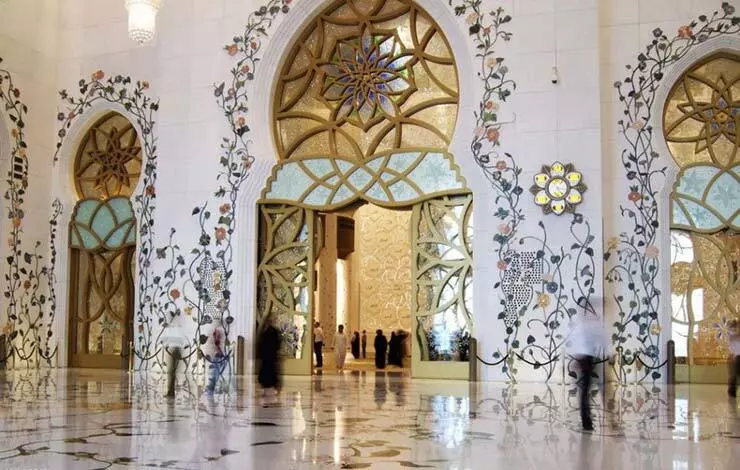 مسجد شیخ زاید ابوظبی – امارت متحده عربی