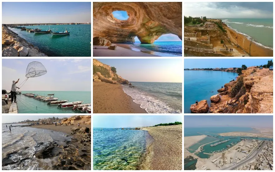 بهترین سواحل بوشهر